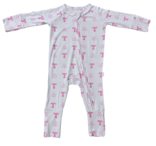 Load image into Gallery viewer, PRE-ORDER PINK Uptown Baby Exclusive Trinity Romper
