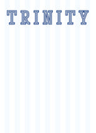Trinity Blue Notepad