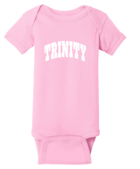 Trinity onesie - pink/white