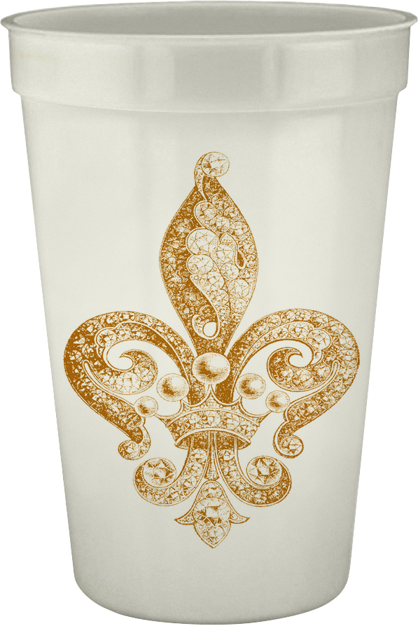 Fleur de LIs Cups by Alexa Pulitzer (Local Delivery Only)