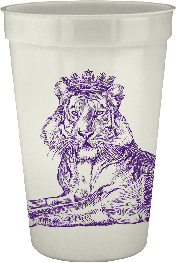 Royal Tiger Cups by Alexa Pulitzer (Local Delivery Only)