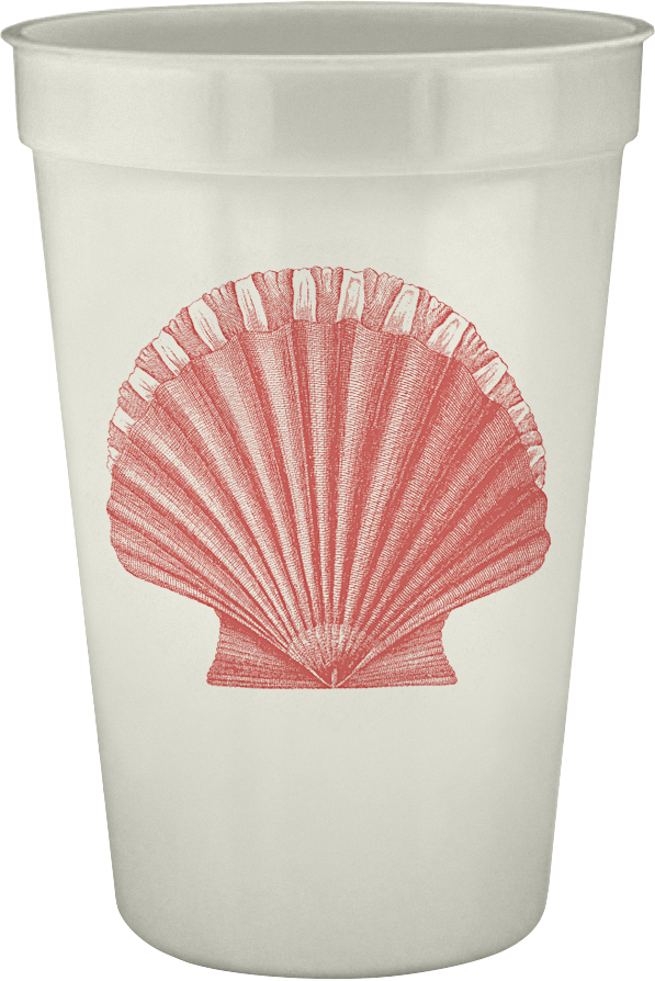 Scallop Cups by Alexa Pulitzer (Local Delivery Only)