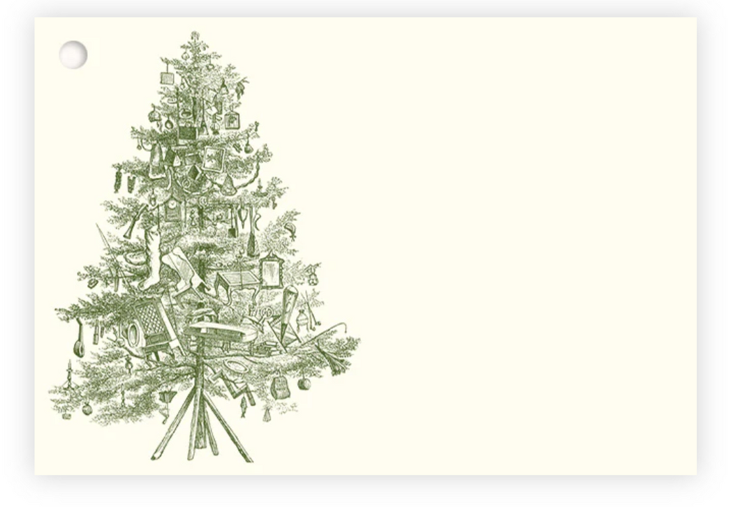 Christmas Tree Gift Tag by Alexa Pulitzer (Local Delivery Only)